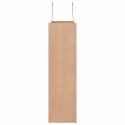 Sacs en papier 50 pcs avec poignées marron 32x12x42 cm 559145559145
