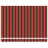Auvent rétractable automatique orange et marron 3x2,5 m 559146559146