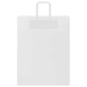 Sacs en papier 50 pcs avec poignées blanc 32x12x42 cm 559148559148