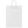 Sacs en papier 50 pcs avec poignées blanc 32x17x44 cm 559149559149