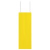 Sacs en papier 250 pcs avec poignées jaune 21x11x31 cm 559152559152