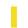 Sacs en papier 250 pcs avec poignées jaune 32x12x42 cm 559154559154
