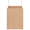 Sacs en papier 250 pcs avec poignées marron 32x22x28 cm 559158559158