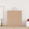 Sacs en papier 250 pcs avec poignées marron 45x17x48 cm 559159559159