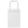 Sacs en papier 50 pcs avec poignées blanc 15x8x21 cm 559160559160