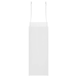 Sacs en papier 50 pcs avec poignées blanc 15x8x21 cm 559160559160