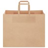 Sacs en papier 250 pcs avec poignées marron 32x22x24 cm 559161559161