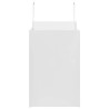 Sacs en papier 50 pcs avec poignées blanc 26x17x25 cm 559162559162