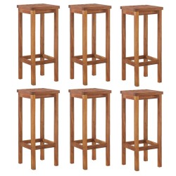 Ensemble de bar de jardin 7 pcs bois d'acacia solide 559190559190