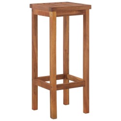 Ensemble de bar de jardin 7 pcs bois d'acacia solide 559190559190
