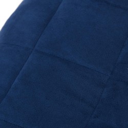 Couverture lestée Bleu 200x230 cm 9 kg Tissu 559196559196