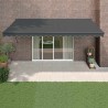 Auvent rétractable automatique anthracite 5x3 m 559209559209