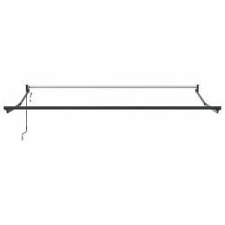 Auvent rétractable automatique orange et marron 3,5x2,5 m 559210559210