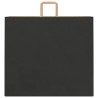Sacs en papier 250 pcs avec poignées noir 54x15x49 cm 559212559212