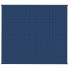 Couverture lestée Bleu 200x220 cm 13 kg Tissu 559218559218