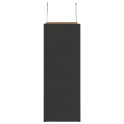 Sacs en papier 250 pcs avec poignées noir 32x17x44 cm 559219559219