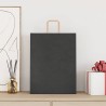 Sacs en papier 250 pcs avec poignées noir 32x12x42 cm 559220559220