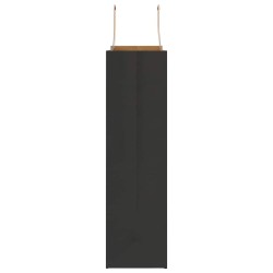 Sacs en papier 250 pcs avec poignées noir 32x12x42 cm 559220559220