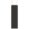 Sacs en papier 250 pcs avec poignées noir 32x12x42 cm 559220559220