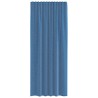 Rideaux en voile avec passe-tringles 2 pcs bleu royal 559222559222