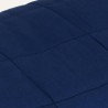 Couverture lestée Bleu 135x200 cm 6 kg Tissu 559239559239