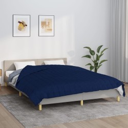 Couverture lestée Bleu 200x230 cm 9 kg Tissu 559247559247
