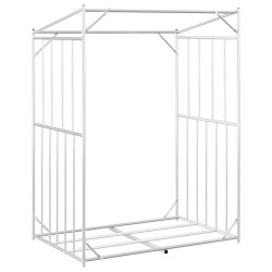 Portant de bois de chauffage et housse de pluie acier galvanisé 559260559260