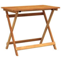 Table de Jardin Marron 90 x 55 x 75 cm Bois d'Acacia Massif 559263559263