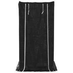 Portant de bois de chauffage et housse de pluie acier galvanisé 559276559276