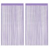 Rideau en fils 2 pcs 140 x 250 cm violet 559279559279