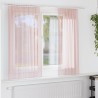 Rideaux en voile avec passe-tringles 2 pcs rose clair 559281559281