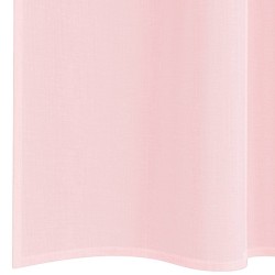 Rideaux en voile avec passe-tringles 2 pcs rose clair 559281559281