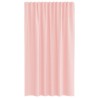 Rideaux en voile avec passe-tringles 2 pcs rose 559282559282