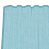 Rideaux en voile avec passe-tringles 2 pcs turquoise 559284559284