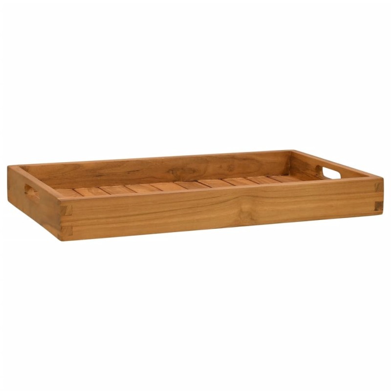 Plateau de service 60x35 cm Bois de teck massif 559286559286