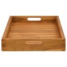 Plateau de service 60x35 cm Bois de teck massif 559286559286