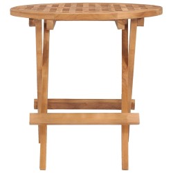 Table pliable de jardin 50x50x50 cm Bois de teck solide 559290559290