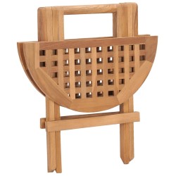 Table pliable de jardin 50x50x50 cm Bois de teck solide 559290559290