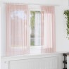 Rideaux en voile avec passe-tringles 2 pcs rose clair 559293559293