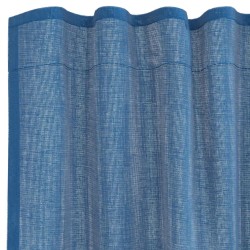 Rideaux en voile avec passe-tringles 2 pcs bleu royal 559297559297