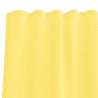 Rideaux en voile avec passe-tringles 2 pcs jaune 559298559298
