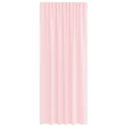 Rideaux en voile avec passe-tringles 2 pcs rose clair 559304559304