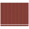 Auvent rétractable automatique orange et marron 4x3 m 559307559307