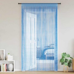 Rideau en fils 2 pcs 140 x 250 cm bleu clair 559309559309