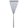 Rideaux à fils 2 pcs gris clair 100x250 cm 559310559310