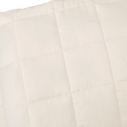 Couverture lestée Crème clair 200x220 cm 13 kg Tissu 559313559313