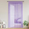 Rideaux à fils 2 pcs violet 100x250 cm 559315559315