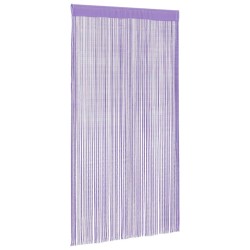 Rideaux à fils 2 pcs violet 100x250 cm 559315559315