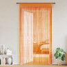 Rideau en fils 2 pcs 140 x 250 cm orange 559320559320