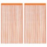 Rideau en fils 2 pcs 140 x 250 cm orange 559320559320